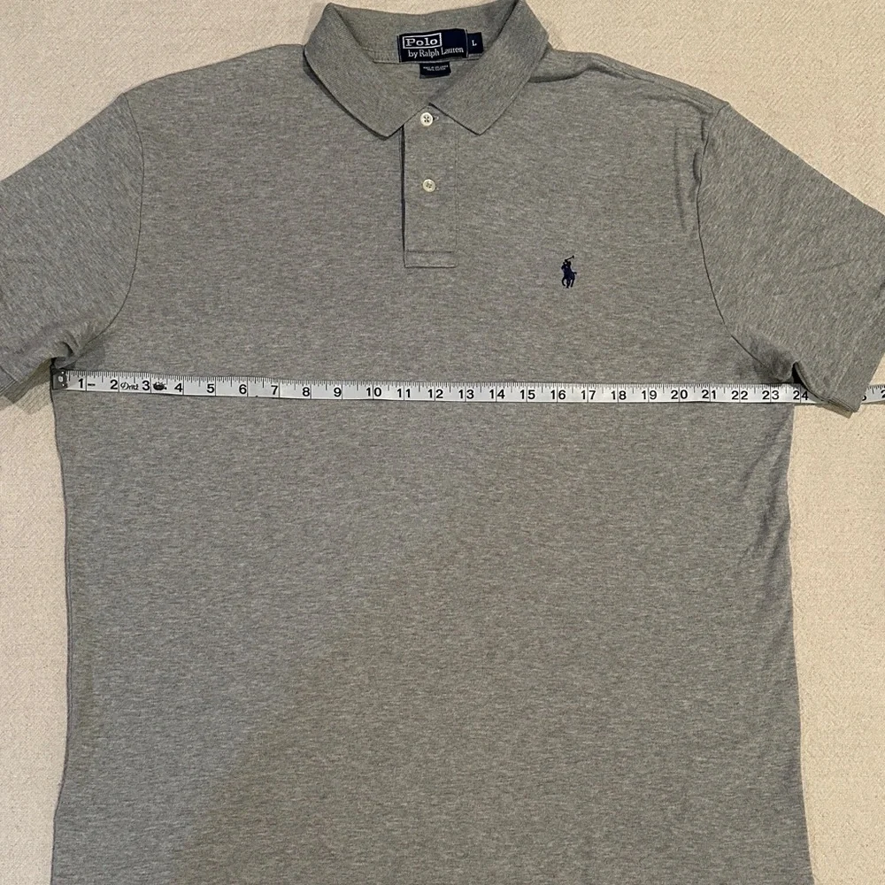 Polo by Ralph Lauren Heather Gray Polo Shirt L